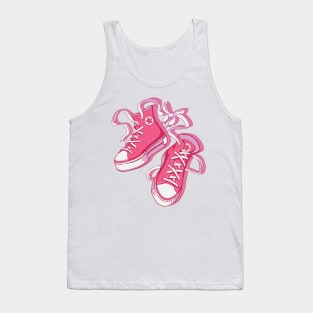 The cute pink shoes Tank Top